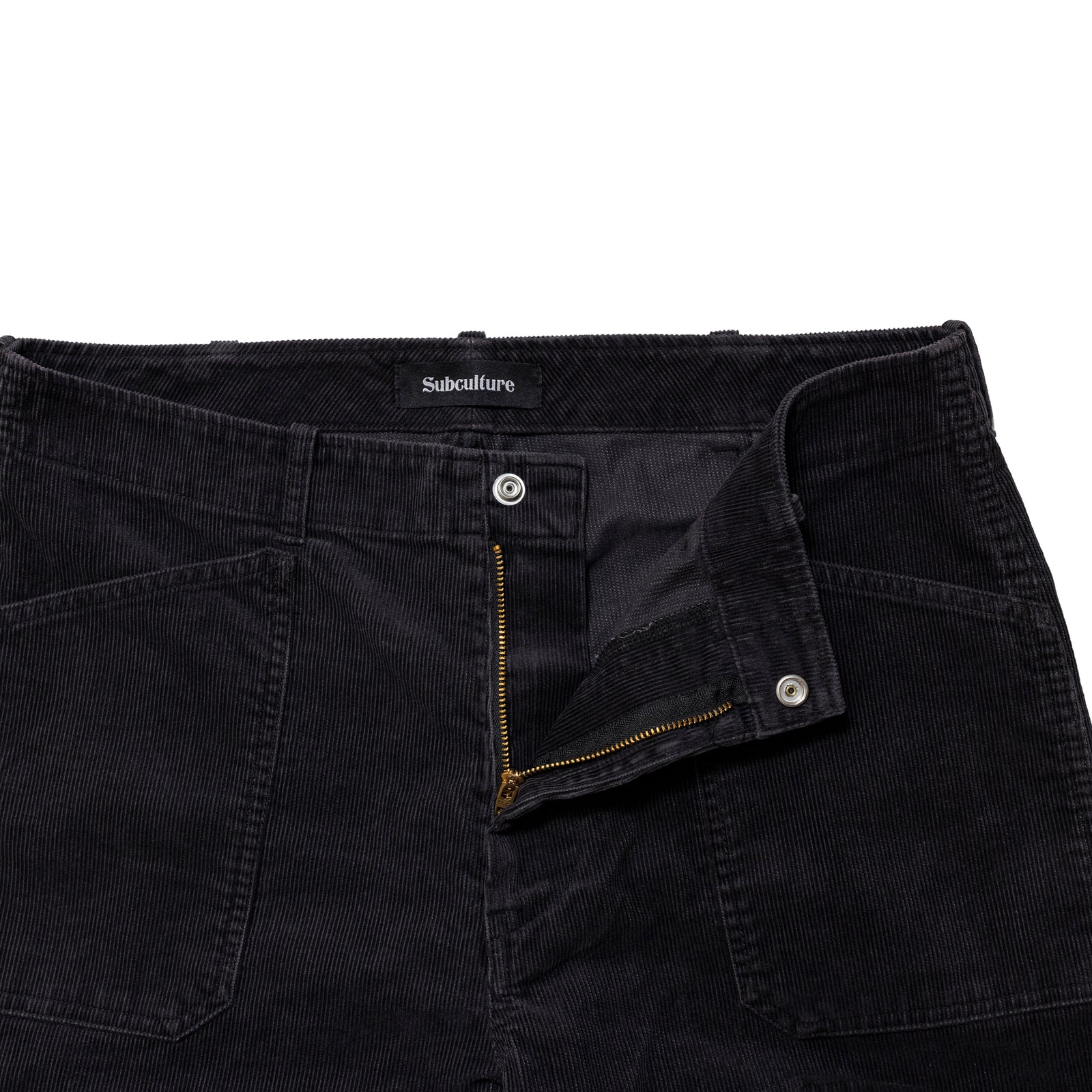 CORDUROY PANTS / BLACK – SC WEB STORE