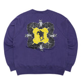CREW NECK / PURPLE