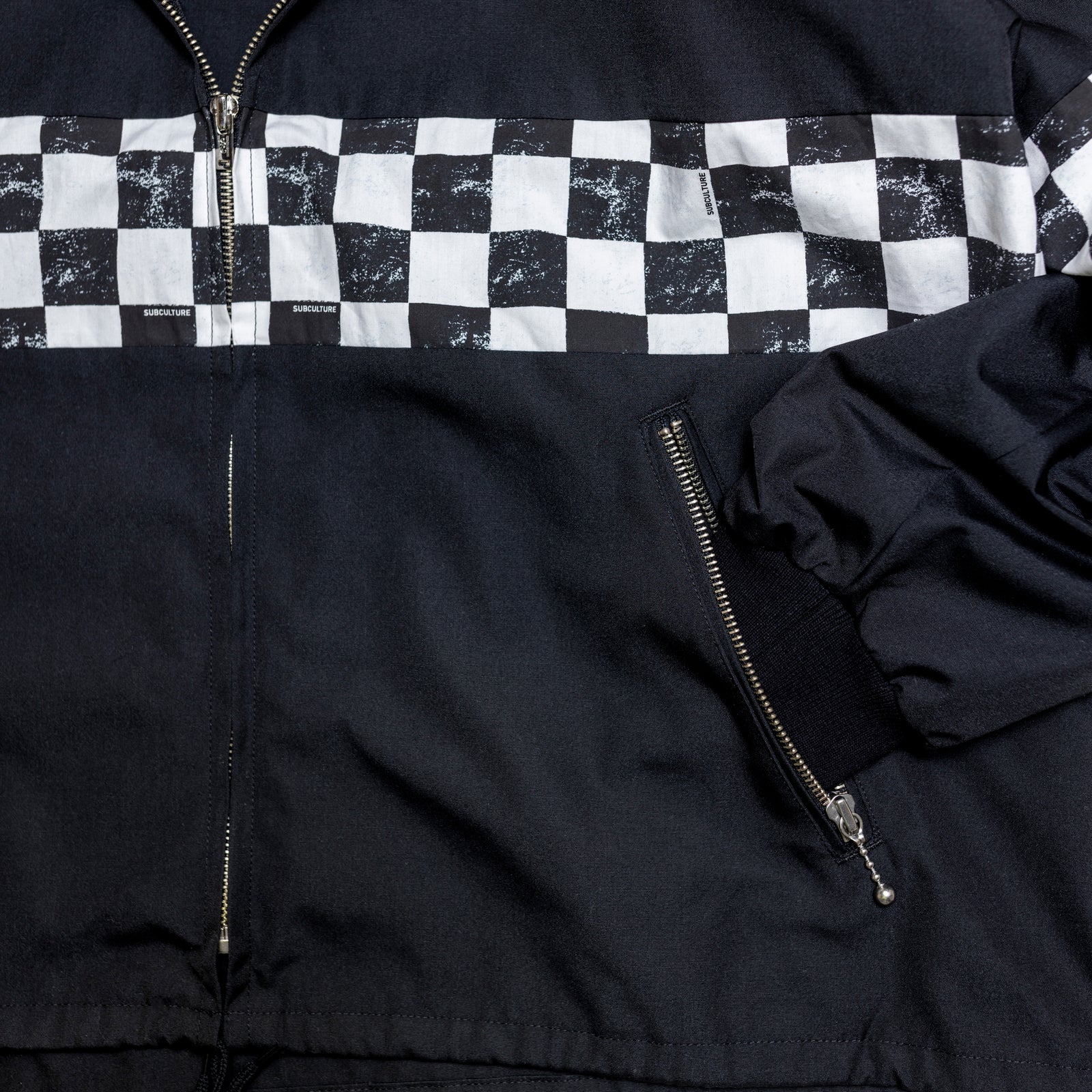 CHECKERED FLAG T/C HOODIE / BLACK – SC WEB STORE