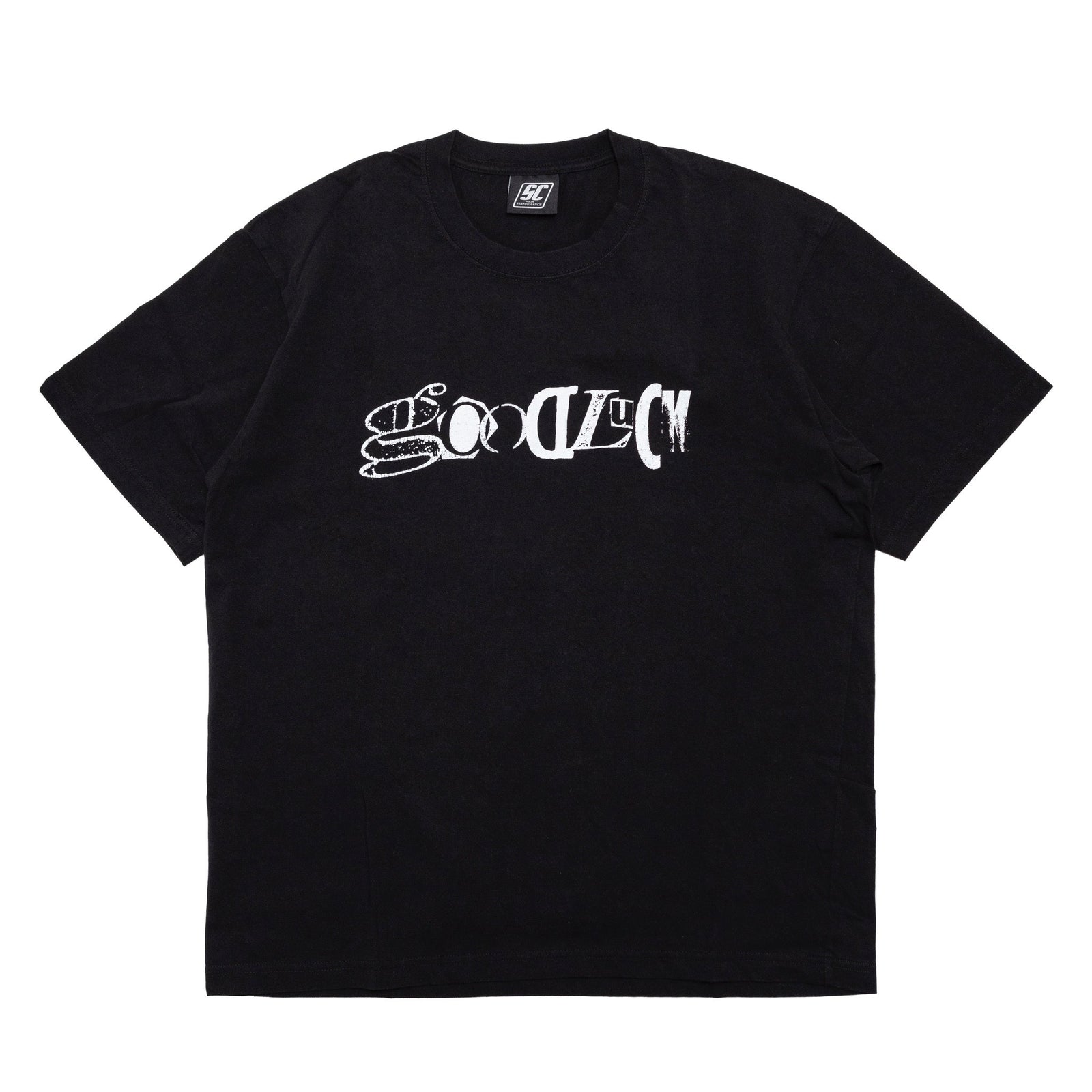 GOOD LUCK T-SHIRT / BLACK – SC WEB STORE