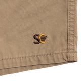 OUTDOOR COTTON SHORTS / BEIGE