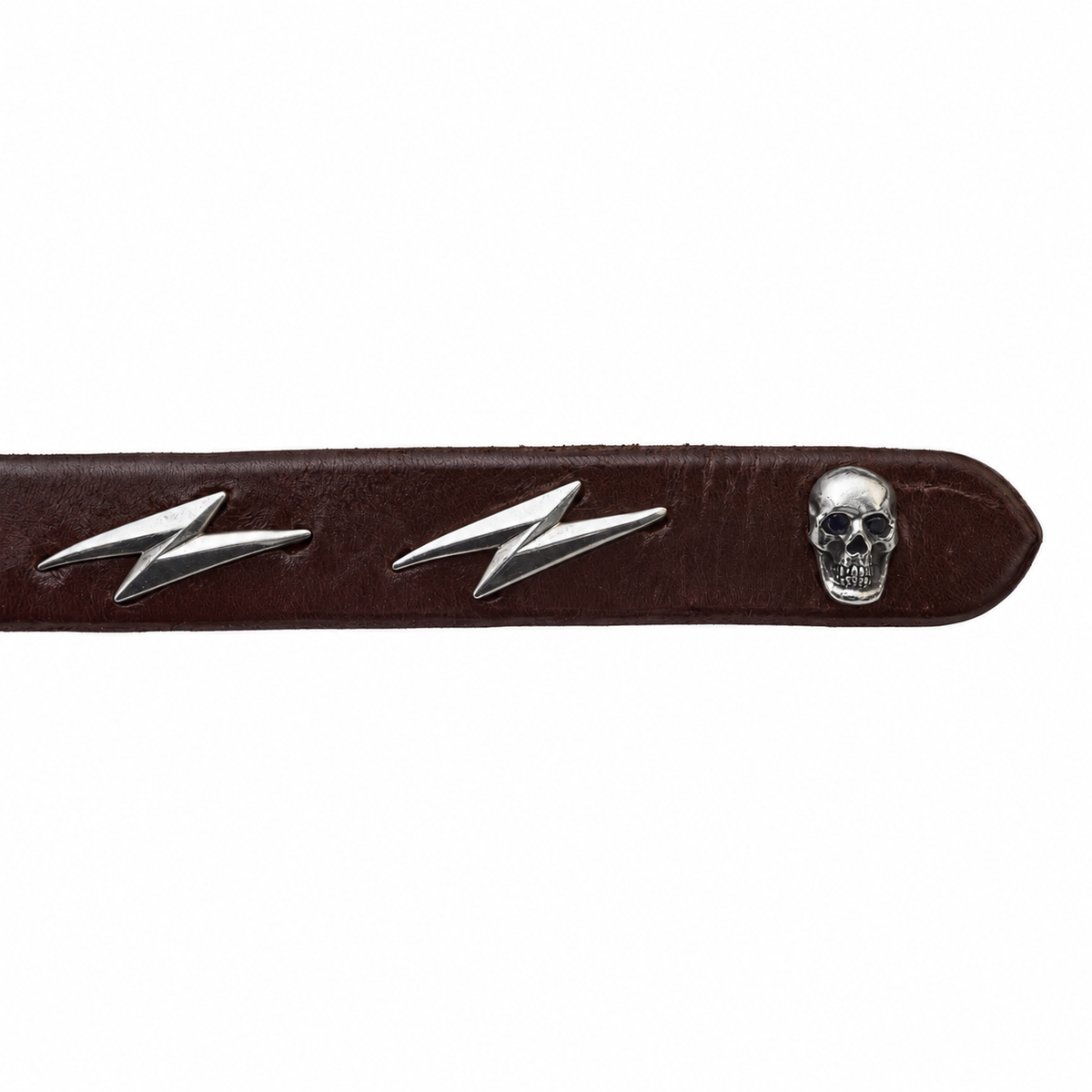受注生産】EARLY NARROW BELT SV950 / LIGHTNING BOLT & SKULL STUDDED