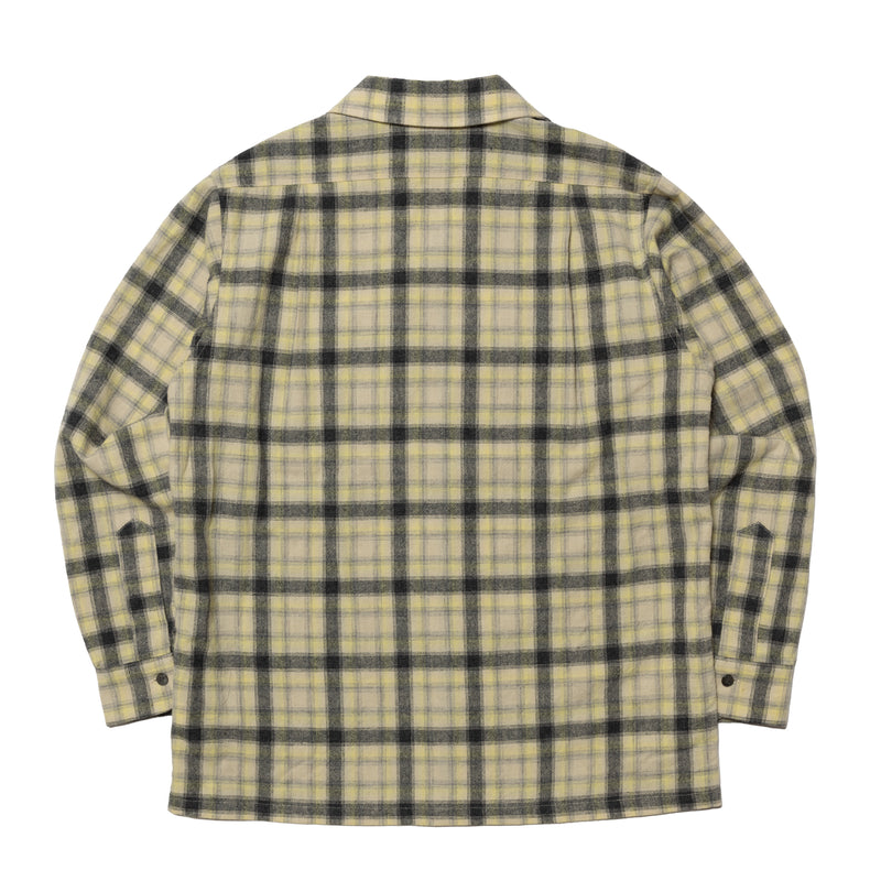 WOOL CHECK SHIRT / YELLOW CHECK – SC WEB STORE