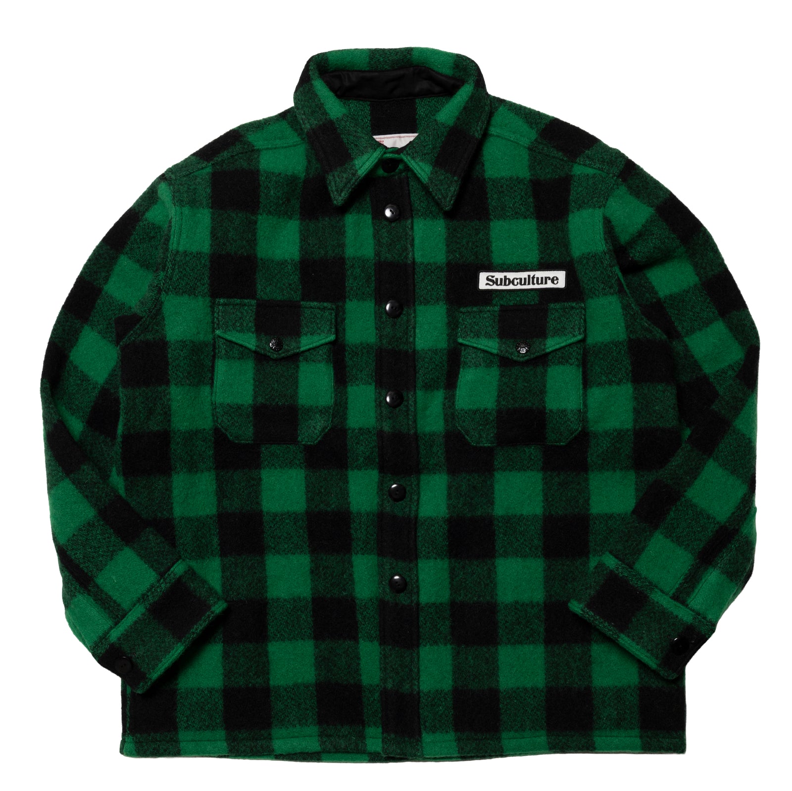 BUFFALO CHECK JACKET（POCKET TYPE) / GREEN CHECK – SC WEB STORE