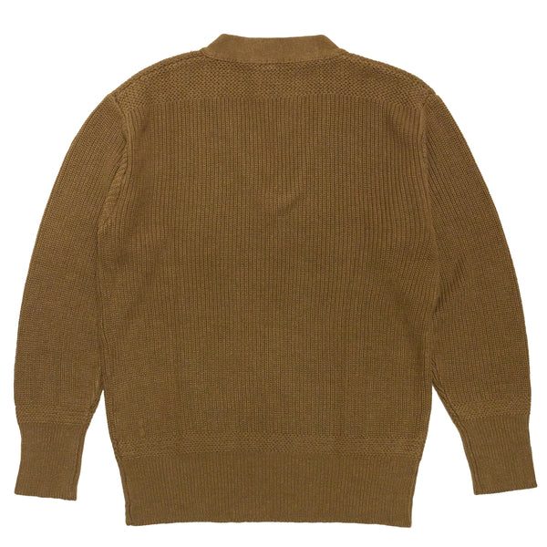 S-1V-NECK KNIT / OLIVE