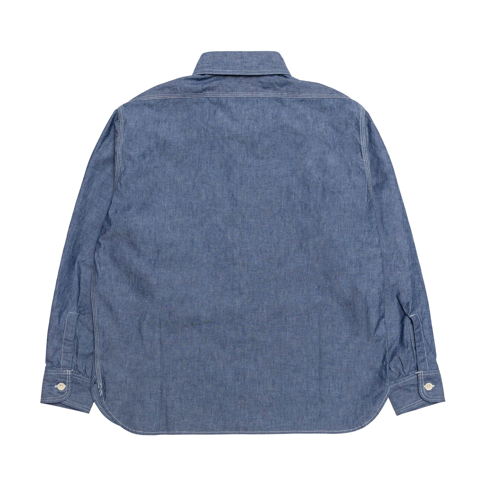 CHAMBRAY SHIRT / BLACK×BLUE刺繍 CHAMBRAY SHIRT / INDIGO×IVORY刺繍 – SC WEB STORE