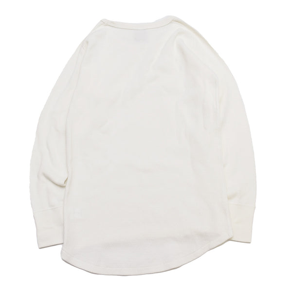 THERMAL LONGSLEEVE T-SHIRT / OFF WHITE