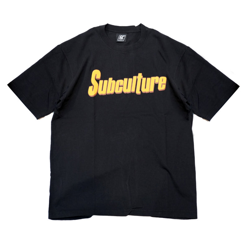 SUBCULTURE T-SHIRT / BLACK （サブカルチャー）サブカルチャー