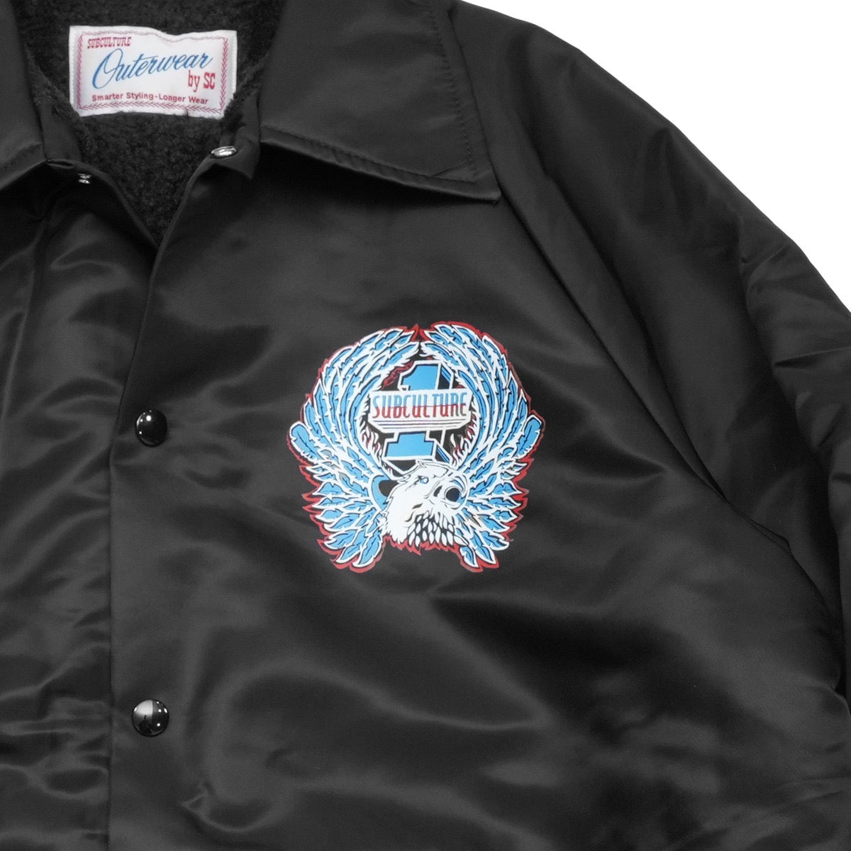 NO.1EAGLE COACHES JACKET / BLACK – SC WEB STORE