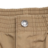 OUTDOOR COTTON SHORTS / BEIGE