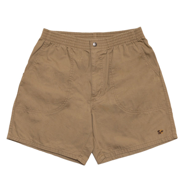 OUTDOOR COTTON SHORTS / BEIGE