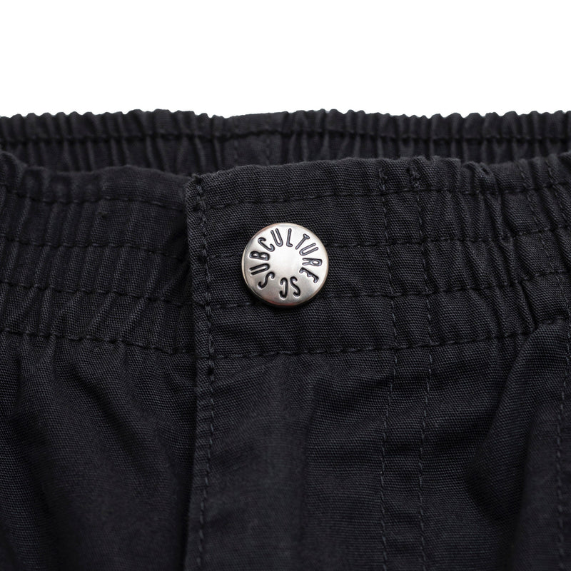 OUTDOOR COTTON SHORTS / BLACK