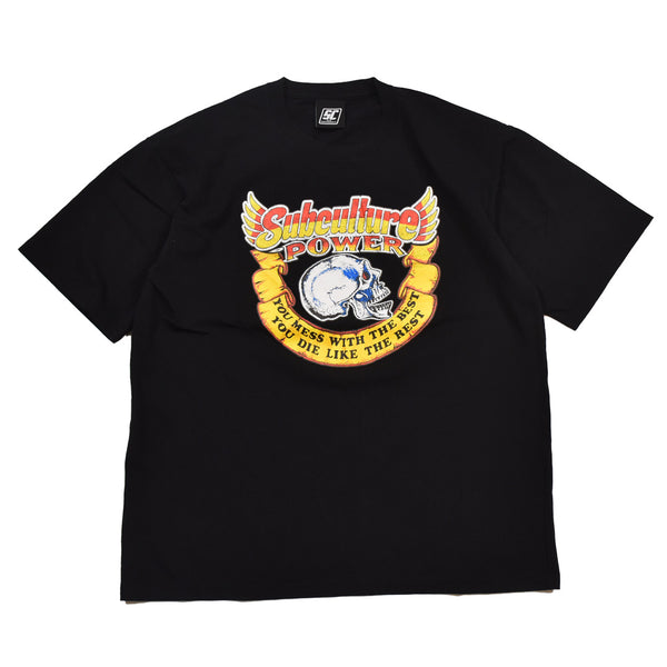 お得正規品SC SUBCULTURE Tシャツ 3 サブカルチャー Tee 白 L トップス