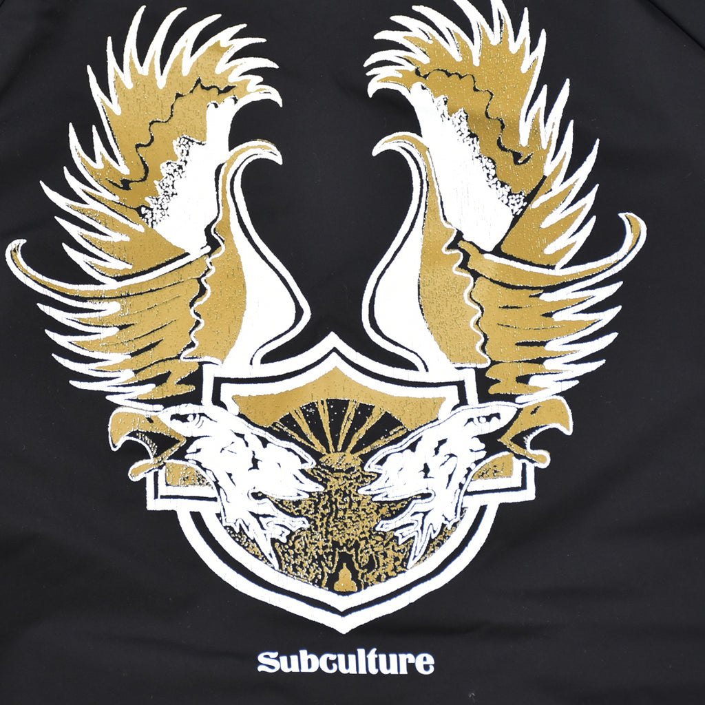 サイズ1SUBCULTURE TWINEAGLE COACHES JACKET - ナイロンジャケット