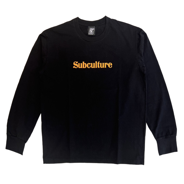 GENUINE LEATHER LONGSLEEVE T-SHIRT/BLACK – SC WEB STORE