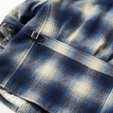 Ombre Check Woolsport Jacket / BLUE