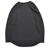 THERMAL LONGSLEEVE T-SHIRT/BLACK