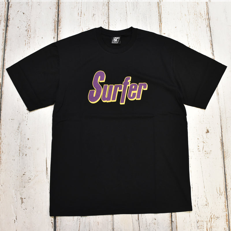 SURFER TSHIRTS TYPE-S BODY / BLACK×PURPLE