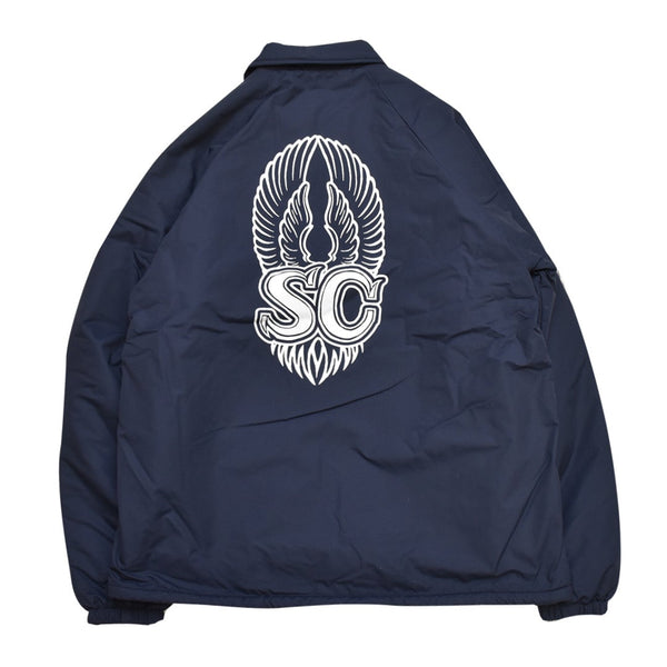 SC EAGLE COACHES JACKET / NAVY