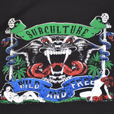 WiLD AND FREE TSHIRT/ BLACK TYPE-C BODY
