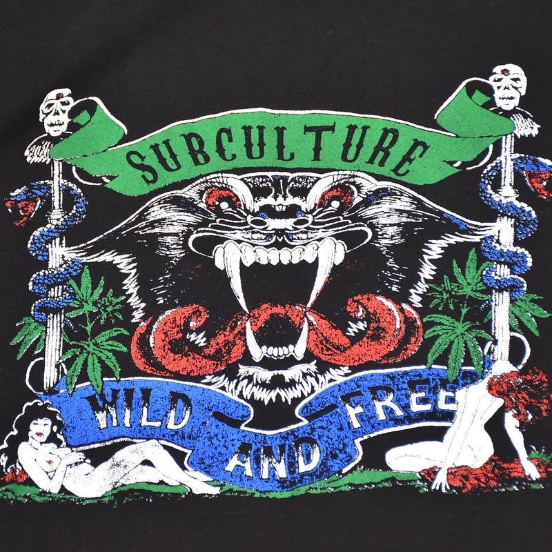 WiLD AND FREE TSHIRT/ BLACK TYPE-C BODY