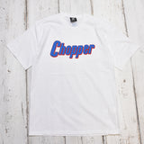Chopper Tshirts type-c body / WHITE×BLUE