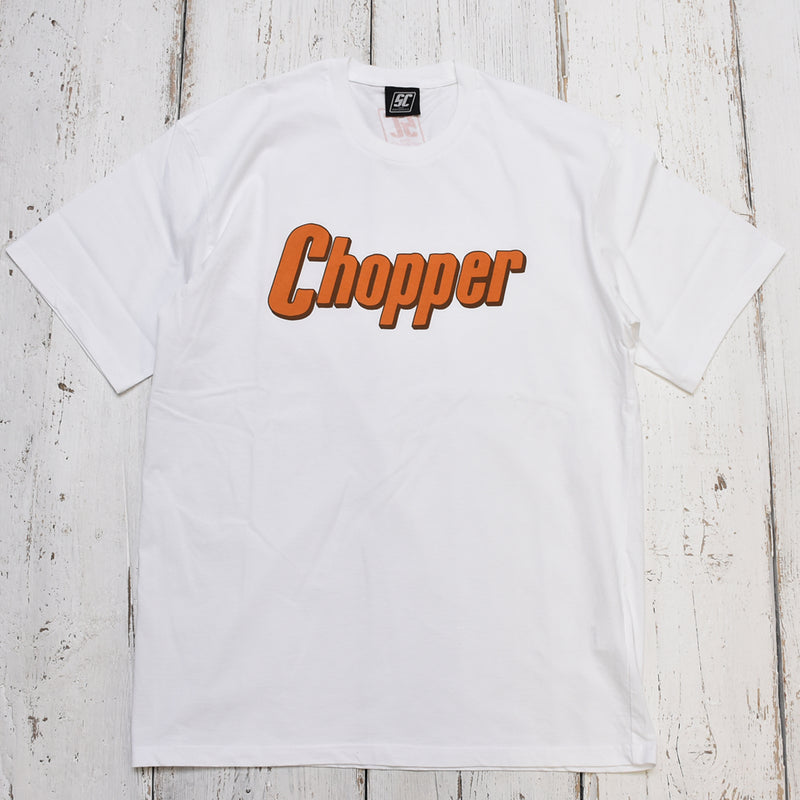 Chopper Tshirts type-c body / WHITE×ORANGE